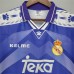 Real Madrid 96/97 Away Blue Soccer Jersey